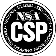 Certified Speaking Professional (CSP), National Speakers Association Certified Speaking Professional (CSP), National Speakers Association